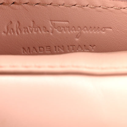 Salvatore Ferragamo Calfskin Vela Crossbody Flap Bag Antique Rose 7 of 12