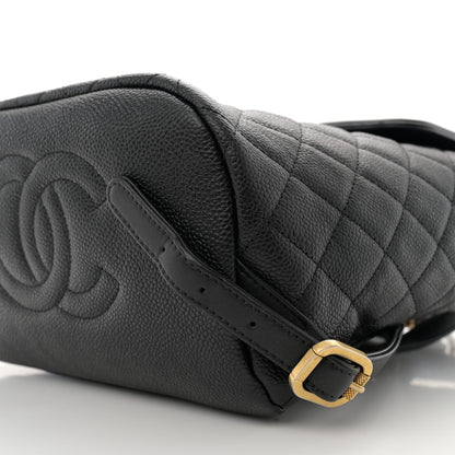 Chanel Caviar Quilted Filigree Backpack Black 10 of 12