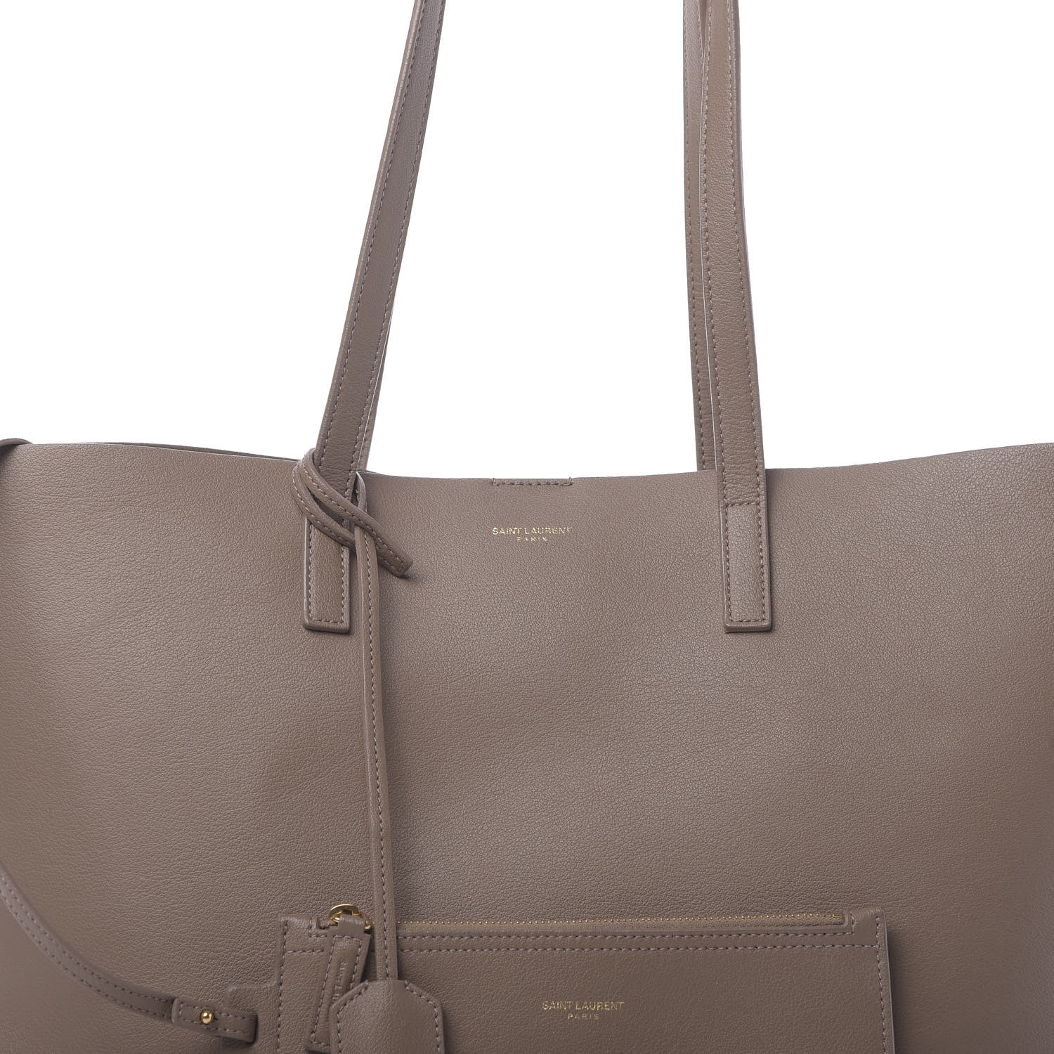 Saint Laurent Calfskin Large Shopping Tote Fard 10 of 15