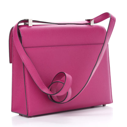 Hermes Epsom Verrou 21 Rose Pourpre 3 of 11