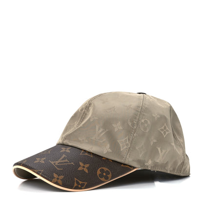 Louis Vuitton Monogram Polyester Silk LV Get Ready Cap Beige 1 of 7