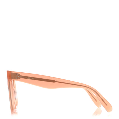 Celine Acetate Polarized Oversized Sunglasses CL4055IN Milky Antique Pink 3 of 7