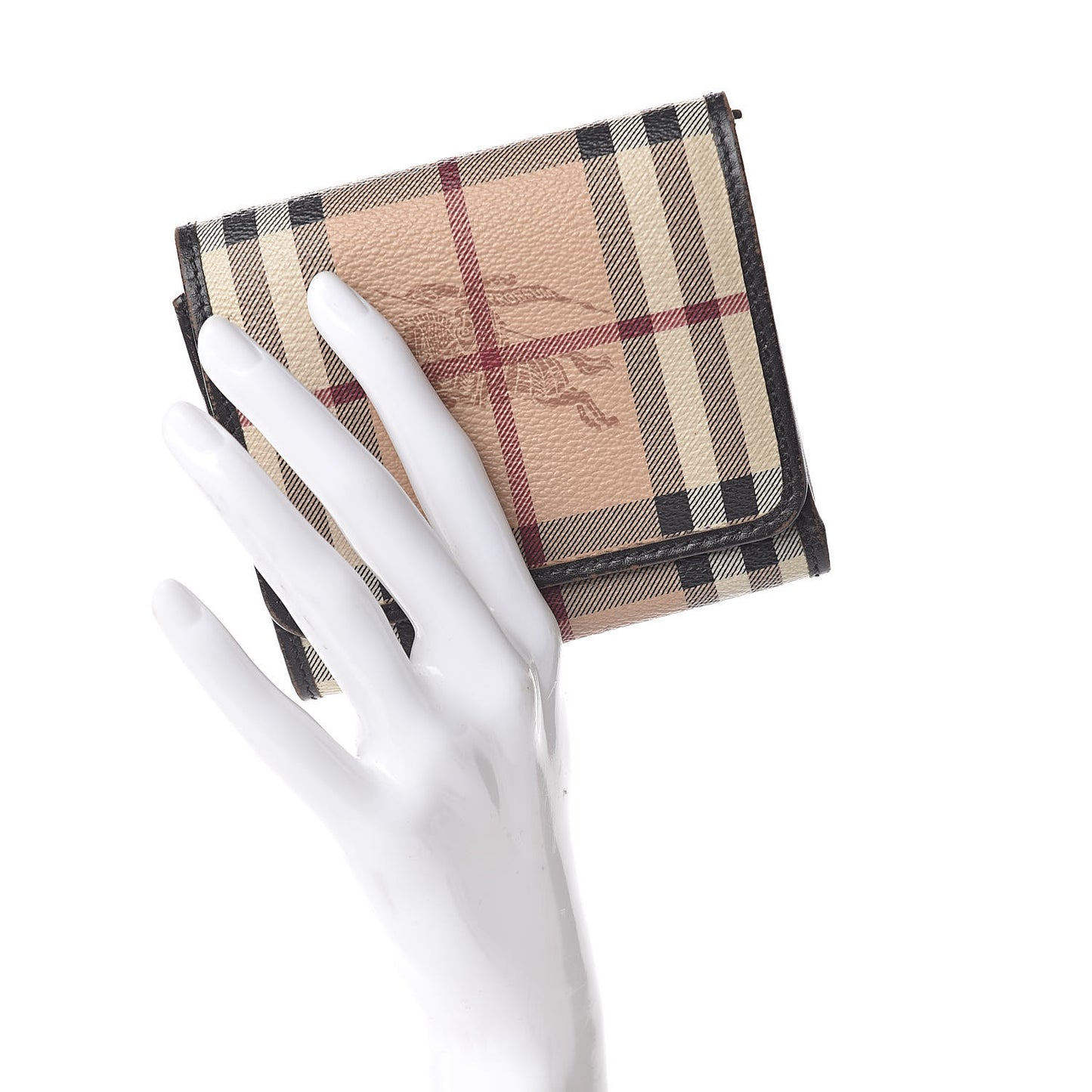 Haymarket Check Medium Leighton Wallet Chocolate