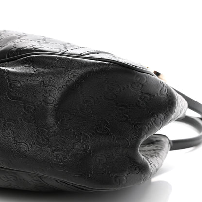 Gucci Guccissima Medium GG Twins Shoulder Bag Black 8 of 8