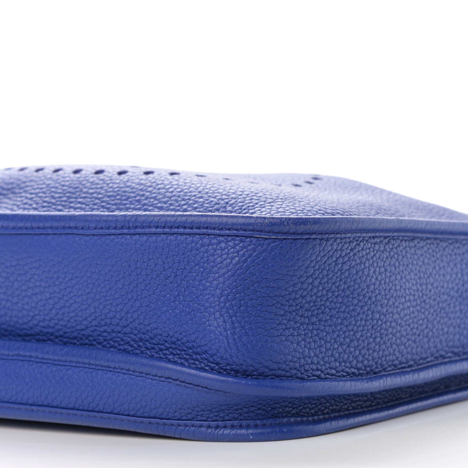 Hermes Taurillon Clemence Evelyne III PM Bleu Electrique 9 of 10