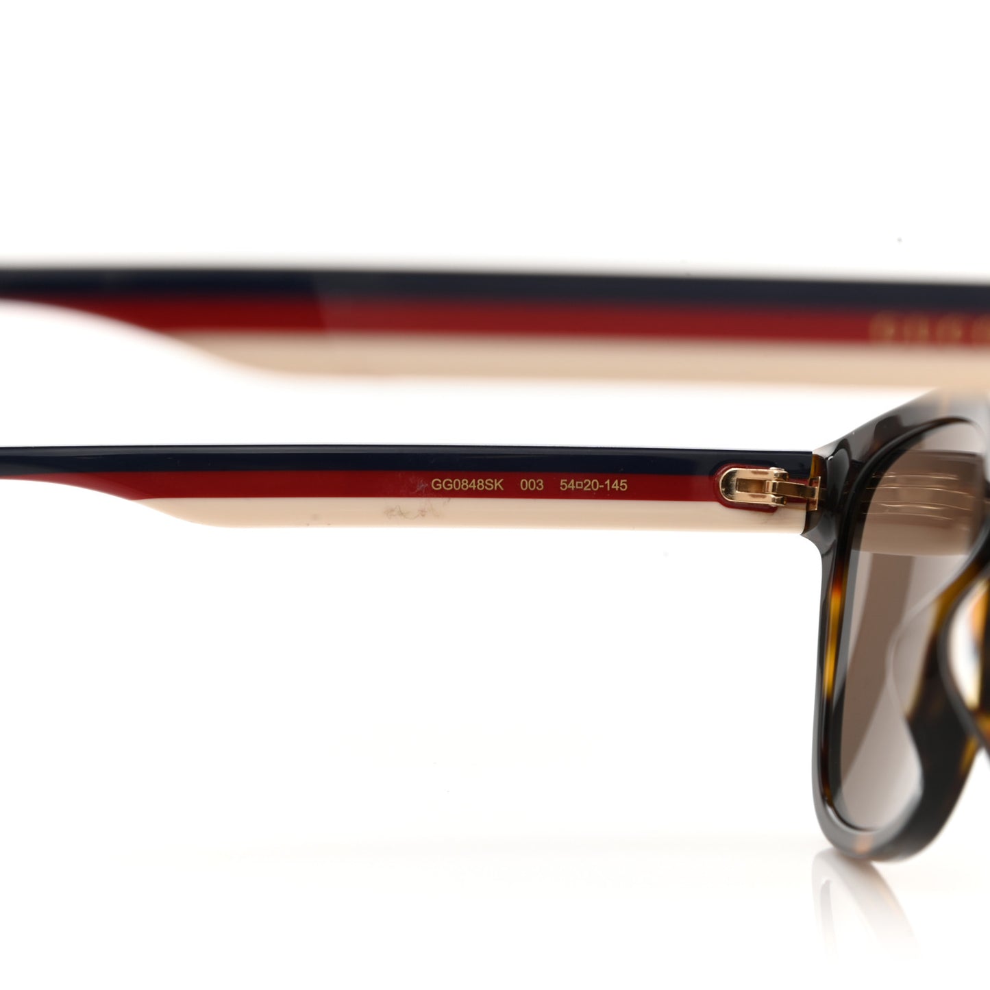 Acetate GG Web Sunglasses GG0848SK Tortoise