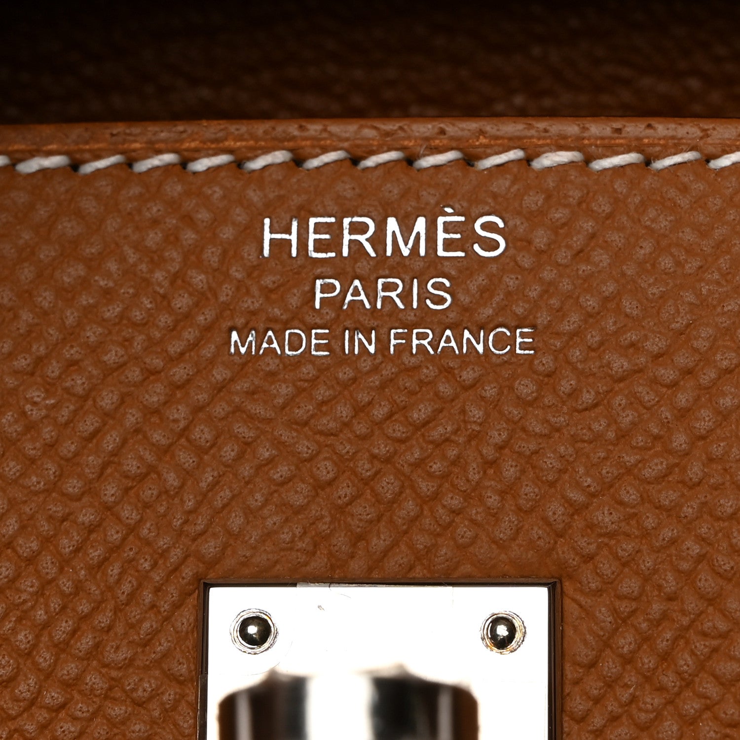 Hermes Epsom Birkin Sellier 25 Gold 6 of 11