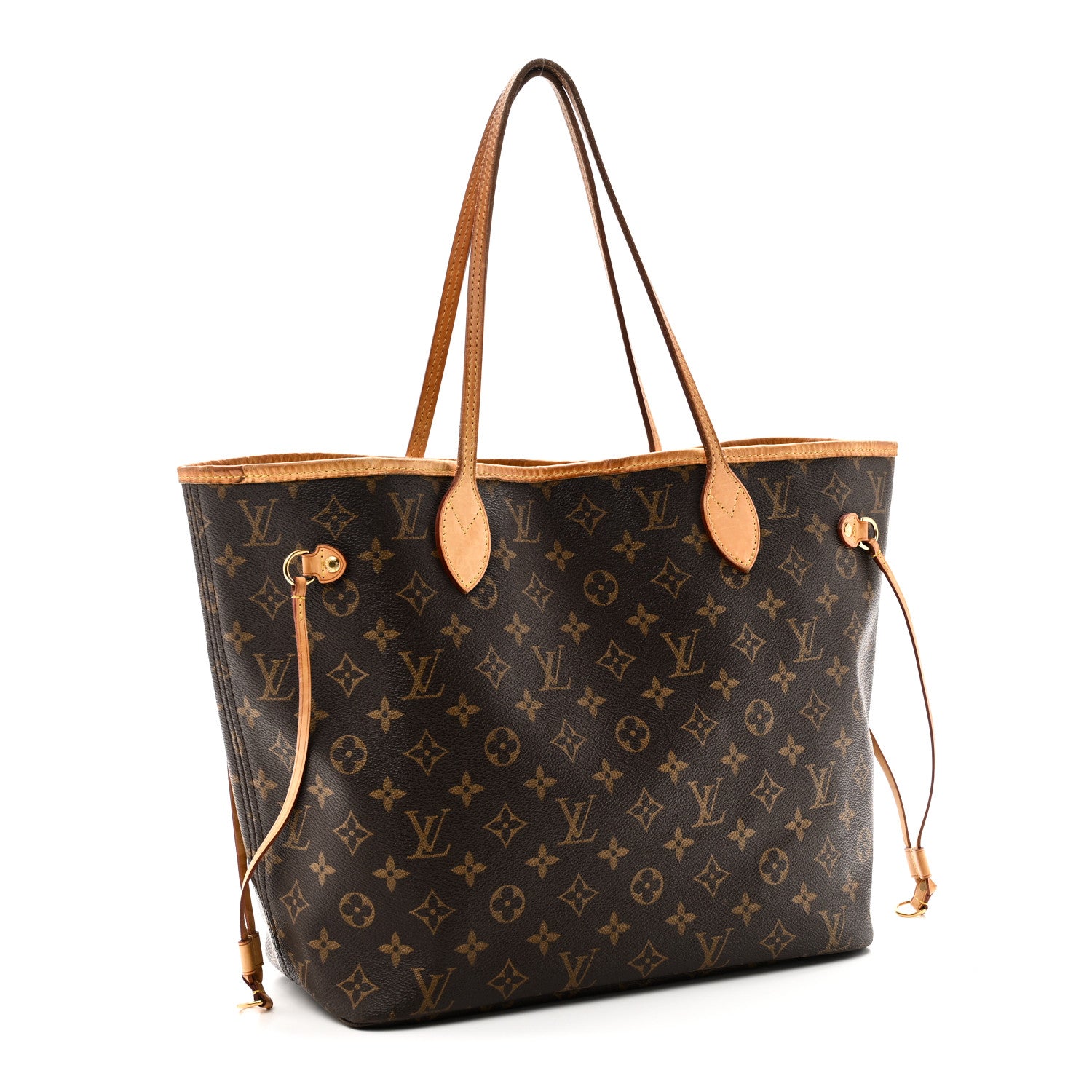 Louis Vuitton Monogram Neverfull MM 3 of 9