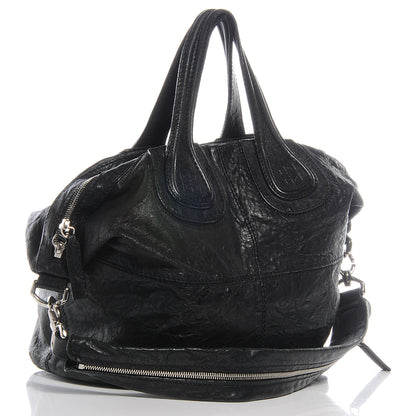Givenchy Wrinkled Lambskin Medium Nightingale Black 3 of 6