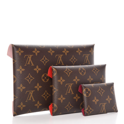 Louis Vuitton Monogram Kirigami Pochette Set 4 of 15