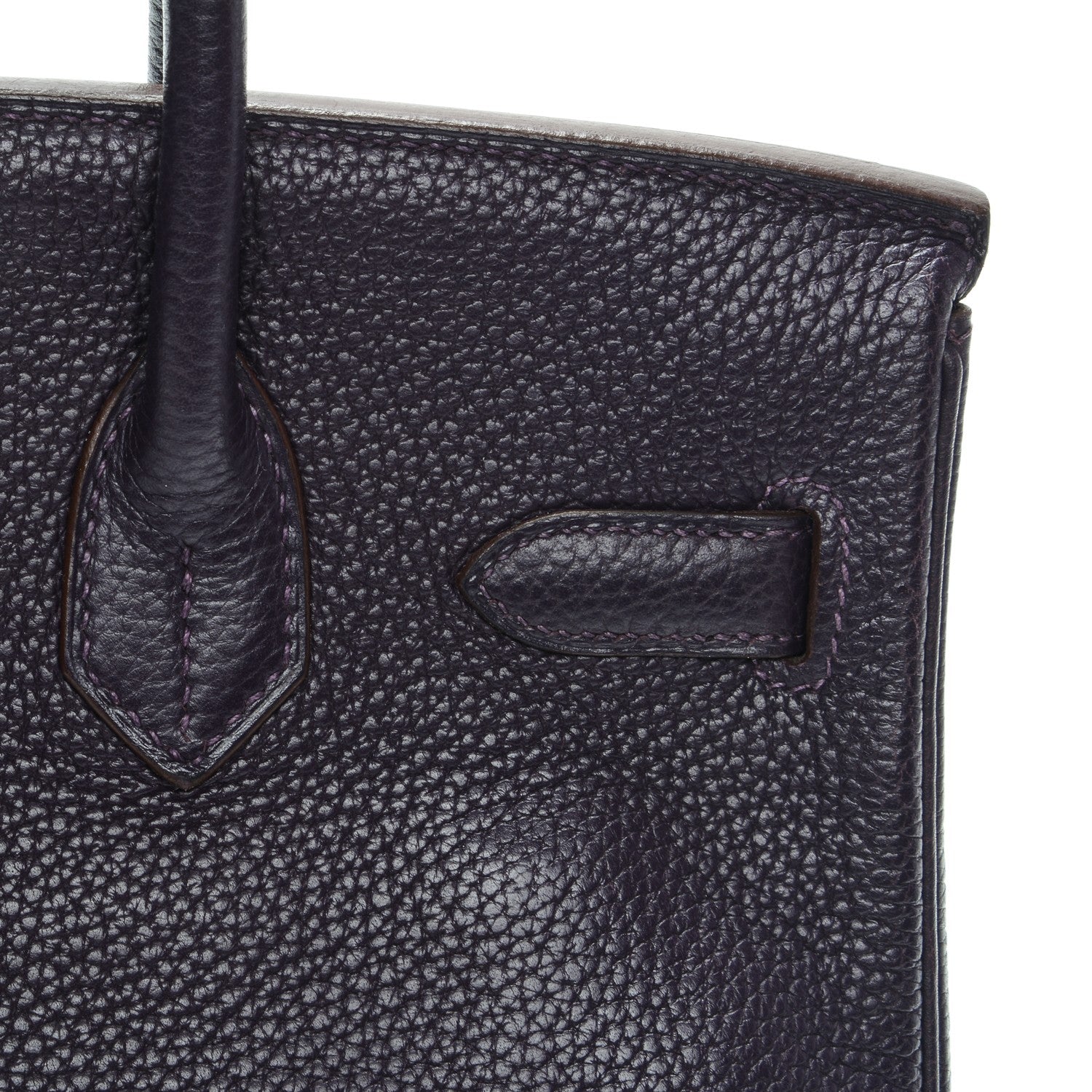 Hermes Togo Birkin 30 Raisin 8 of 25