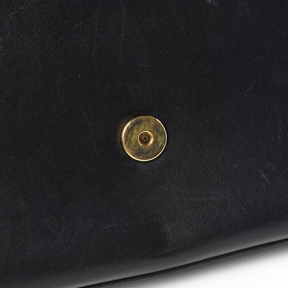 Saint Laurent Calfskin Classic Monogram Tassel Clutch Black 9 of 12