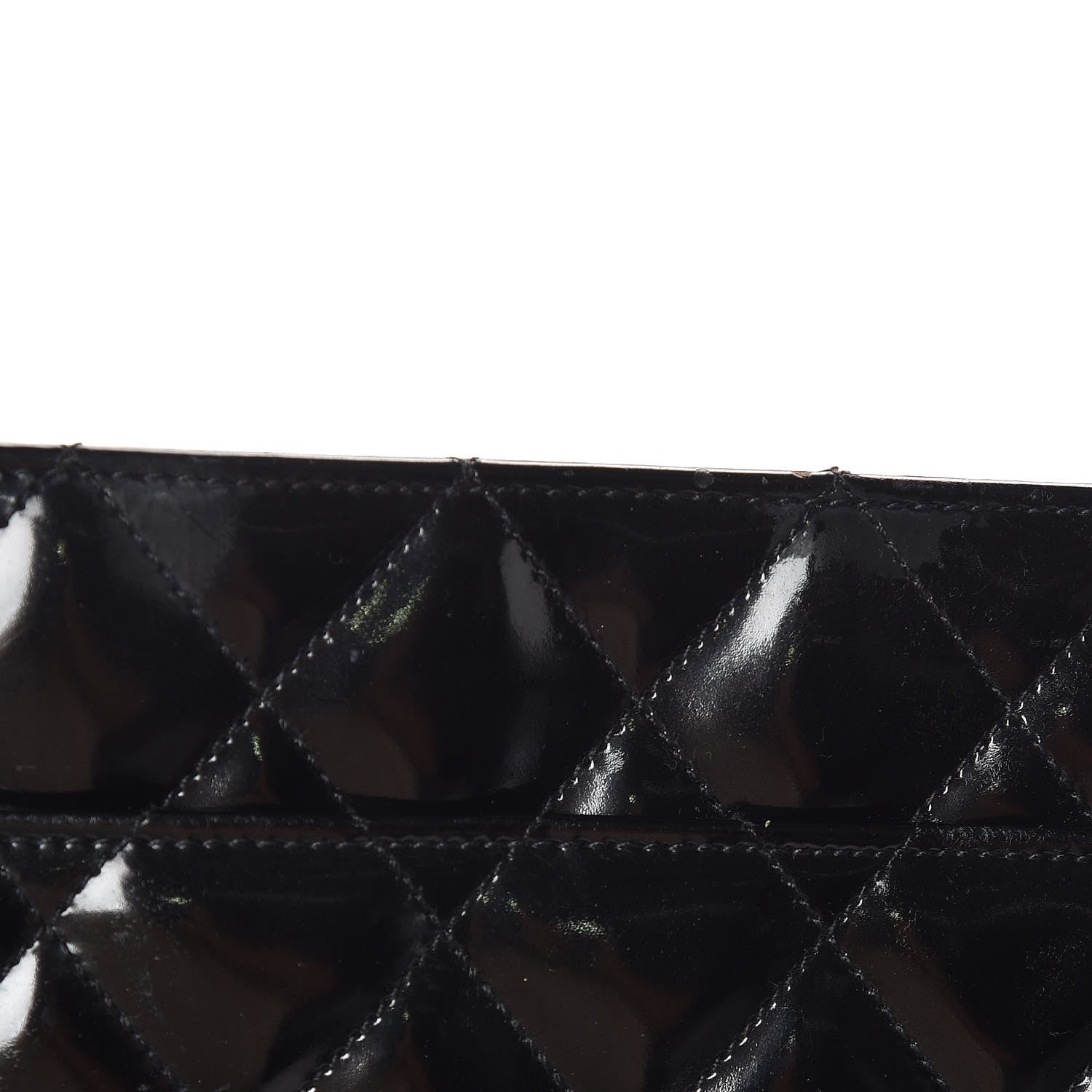 Chanel Patent Quilted Shoulder Bag Black 39 of 39
