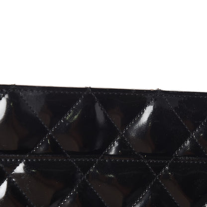 Chanel Patent Quilted Shoulder Bag Black 39 of 39