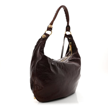 Balenciaga Chevre Giant 21 Gold Hardware Hobo Mogano 4 of 13
