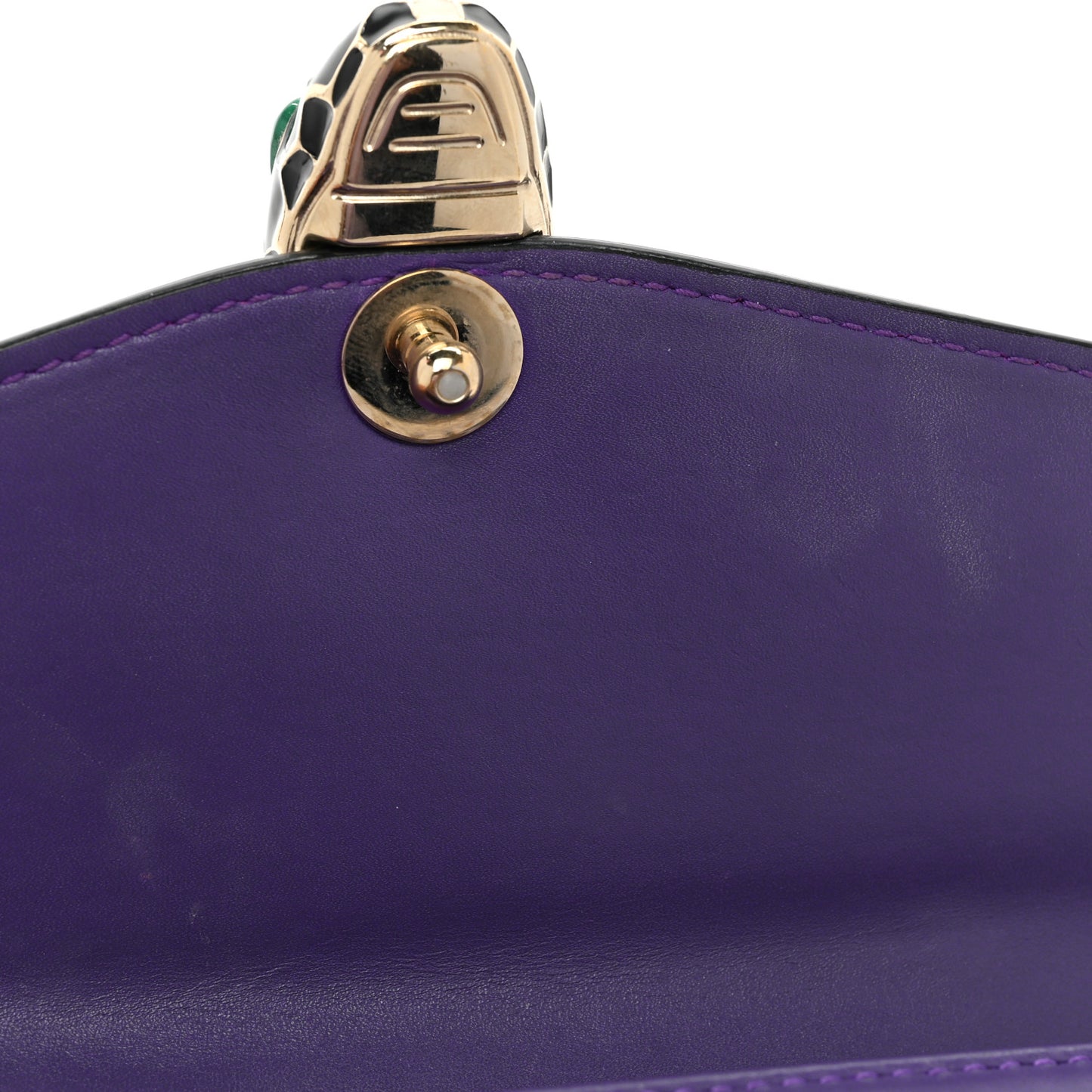 Calfskin Serpenti Forever Crossbody Bag Amethyst