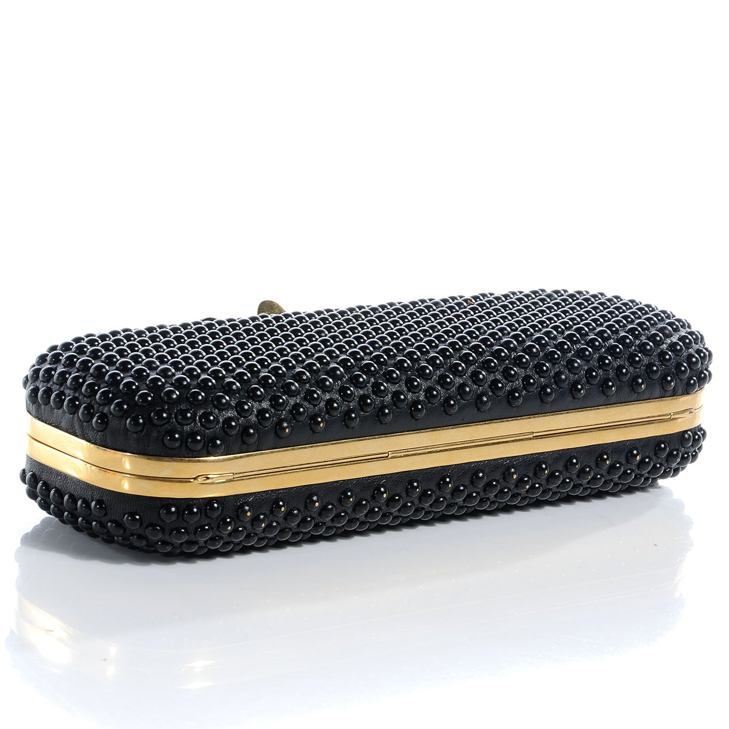 Alexander McQueen Studded Knucklebox Clutch Black 4 of 8