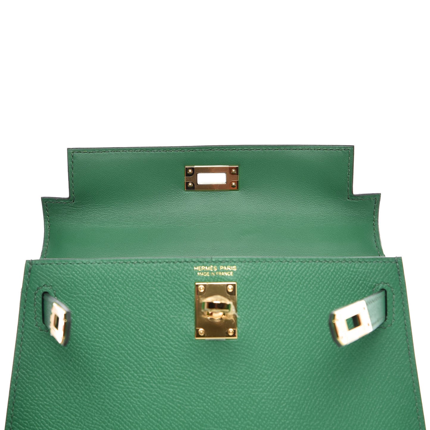 Epsom Mini Kelly Sellier 20 Cactus
