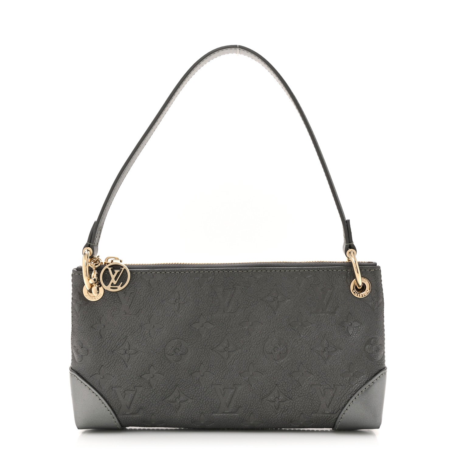 Louis Vuitton Shimmery Empreinte Pochette Sevres Gun Metal 1 of 12