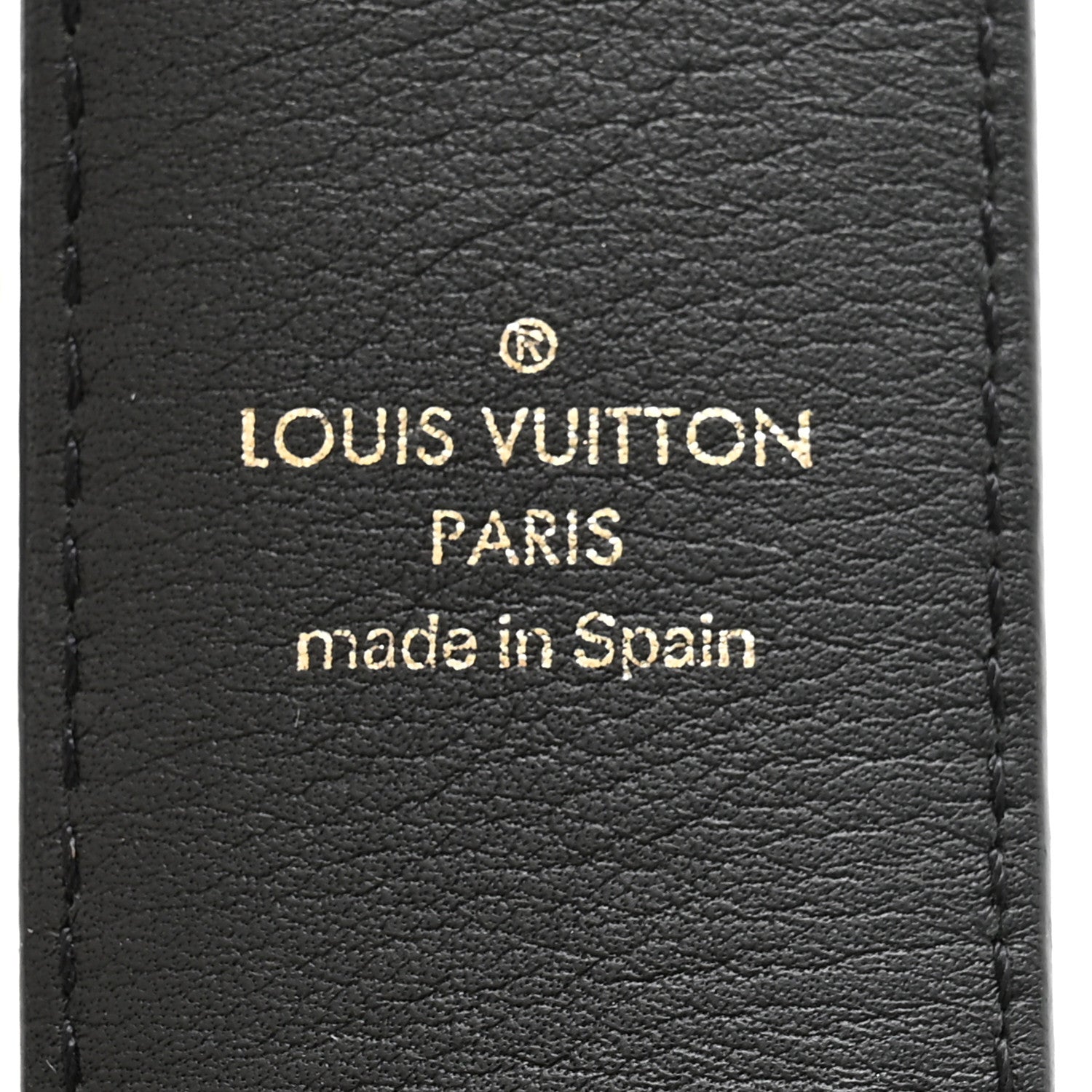 Louis Vuitton Monogram Bandouliere Shoulder Strap Black 3 of 6