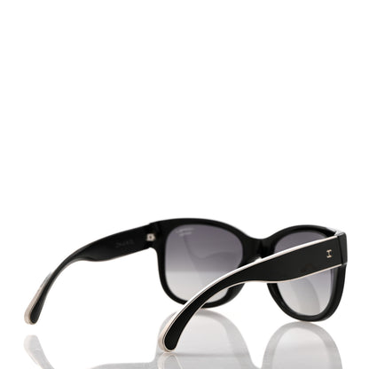 Chanel Mirrored CC Sunglasses 5270 Black Silver 4 of 7