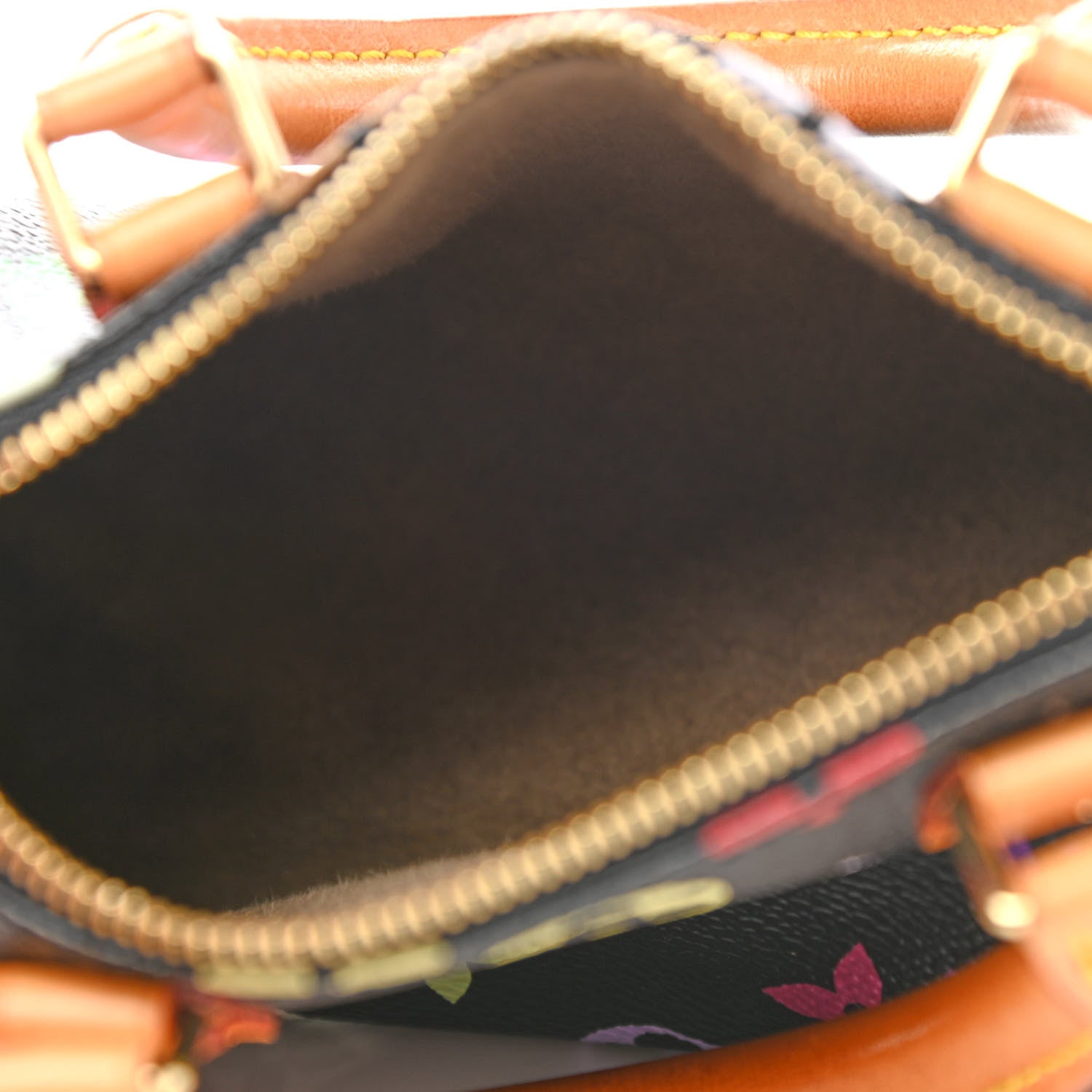 Louis Vuitton Monogram Multicolor Mini Sac HL Speedy Black 5 of 6