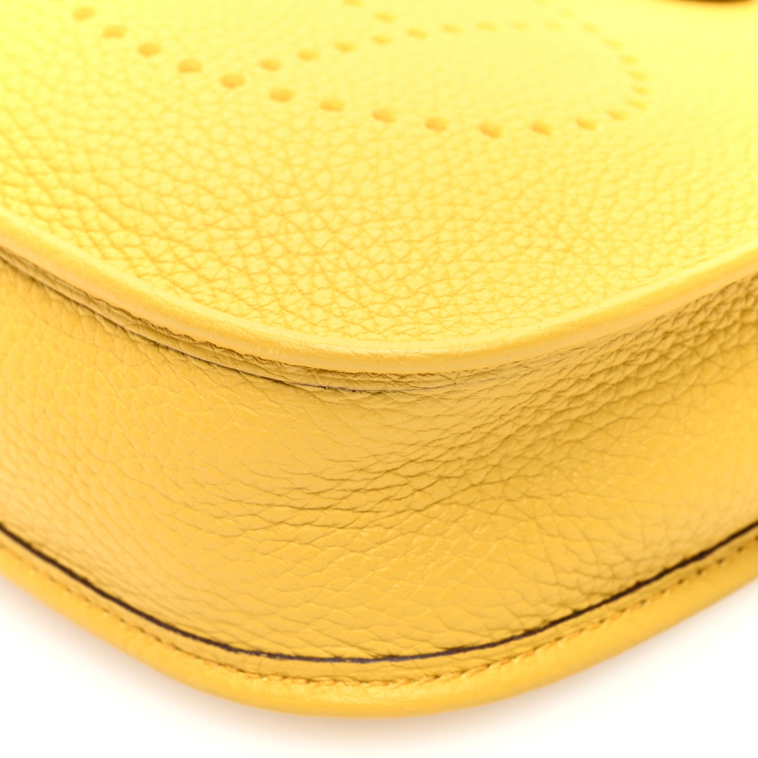 Hermes Taurillon Clemence Evelyne TPM Jaune Ambre 10 of 10