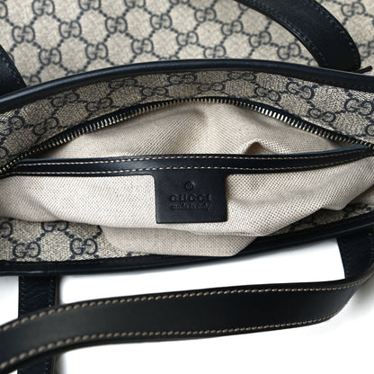 Gucci GG Supreme Monogram Small Joy Tote Navy 5 of 12