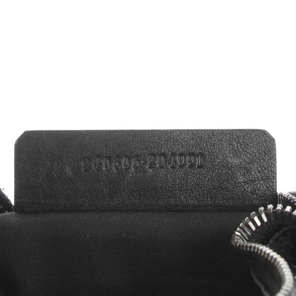 Alexander McQueen Calfskin Studded De Manta Clutch Black 7 of 7
