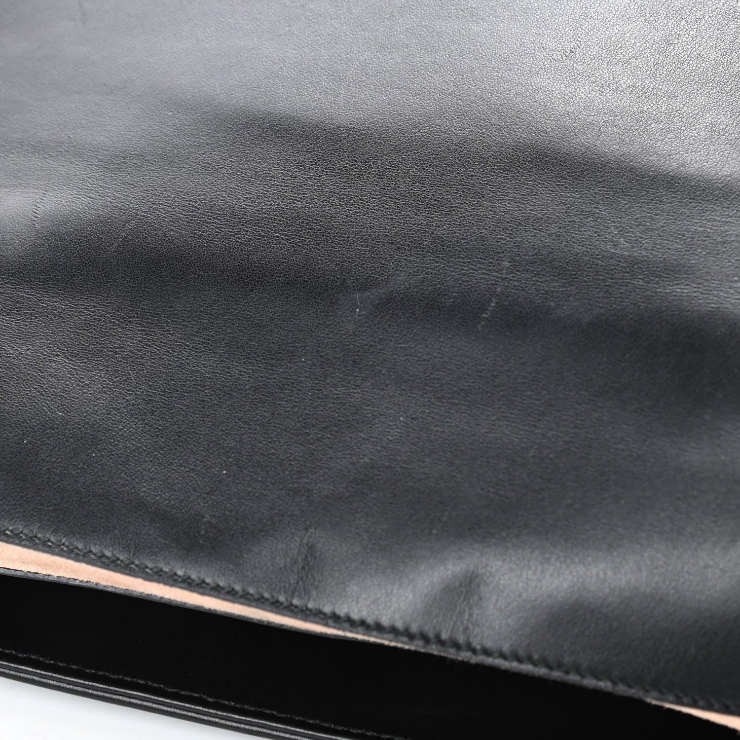 Gucci Calfskin Matelasse Medium GG Marmont Top Handle Shoulder Bag Black 11 of 11