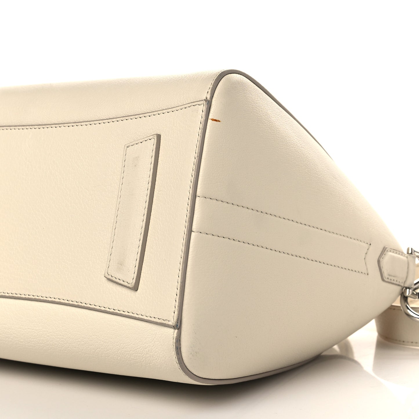 Sugar Goatskin Small Antigona Off White