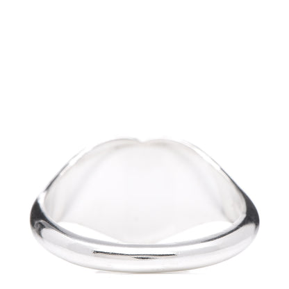 Tiffany Sterling Silver Return to Tiffany Heart Signet Ring 53 6.25 4 of 5