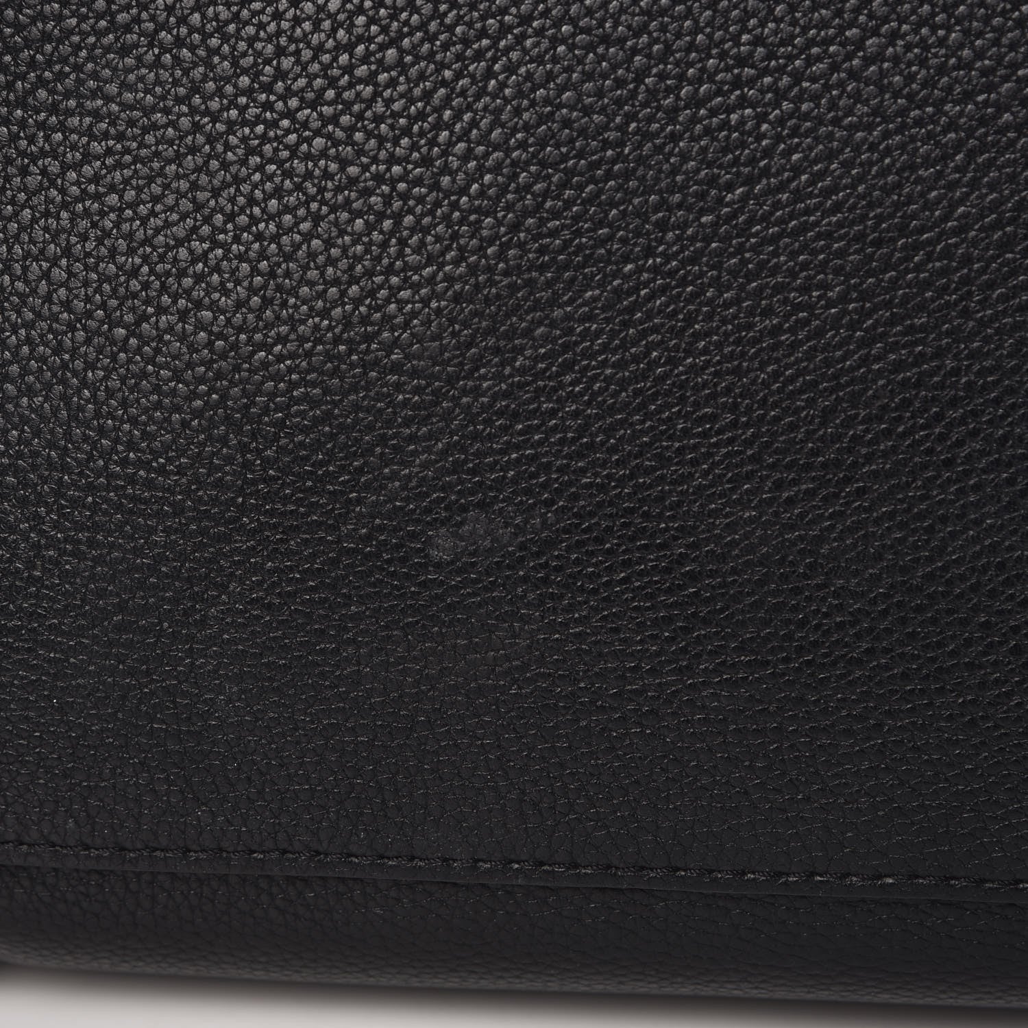 Celine Drummed Calfskin Mini Luggage Black 9 of 11