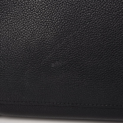 Celine Drummed Calfskin Mini Luggage Black 9 of 11