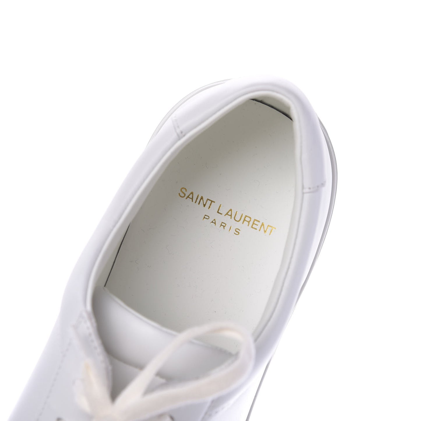 Calfskin Andy Low Top Sneakers 41 Blanc Optique