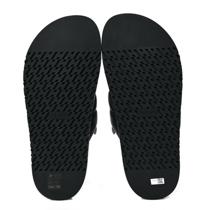 Hermes Nappa Extra Sandals 38 Black 5 of 7