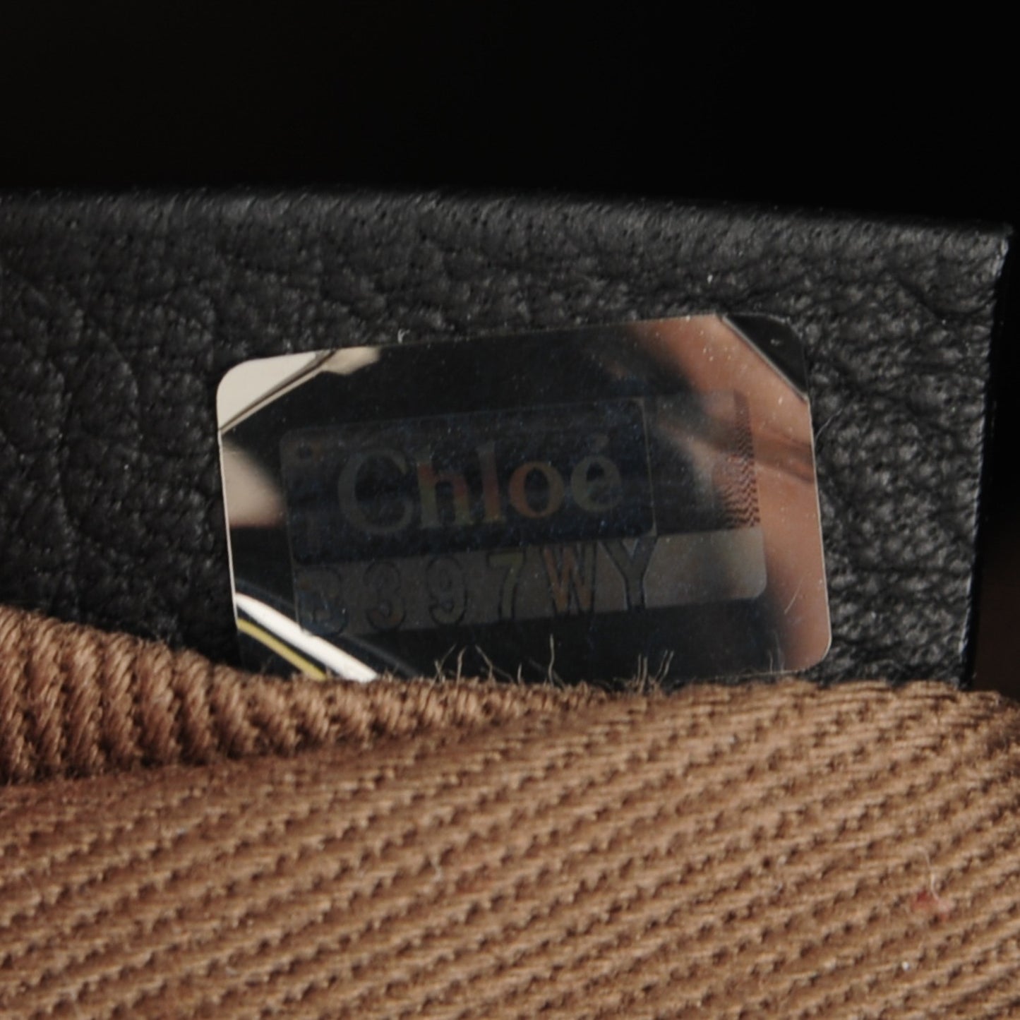 Calfskin Mini Marcie Round Crossbody Bag Black