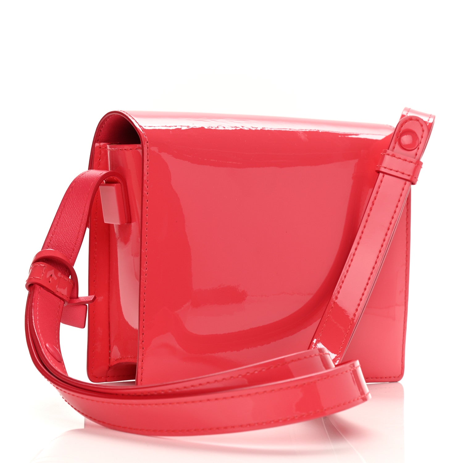 Delvaux Vernis Mini Madame Crossbody Rose Candy 3 of 10
