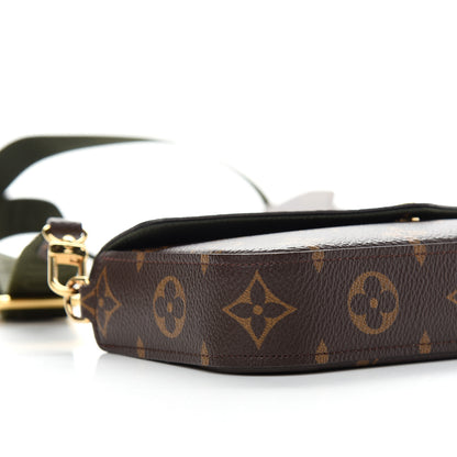 Louis Vuitton Monogram Felicie Strap & Go Kaki 7 of 8