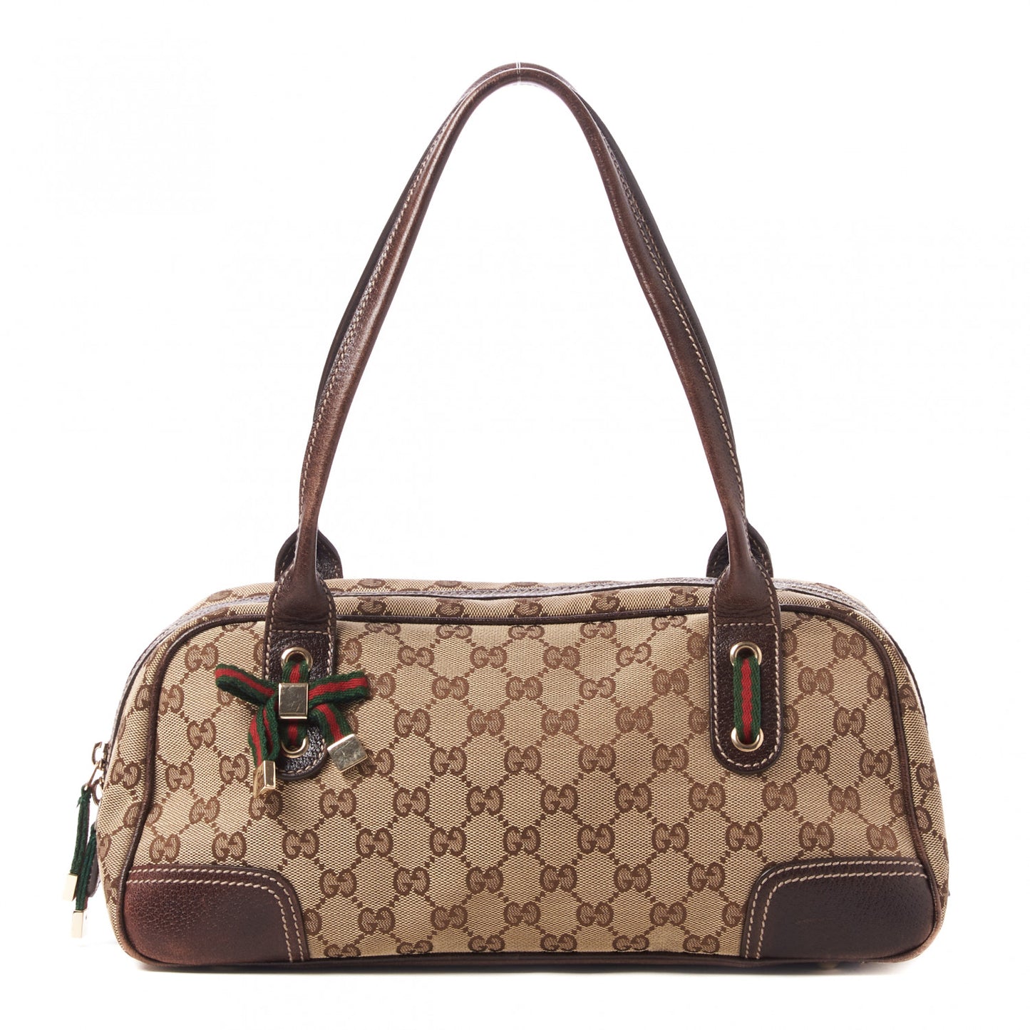 Monogram Small Princy Satchel Dark Brown