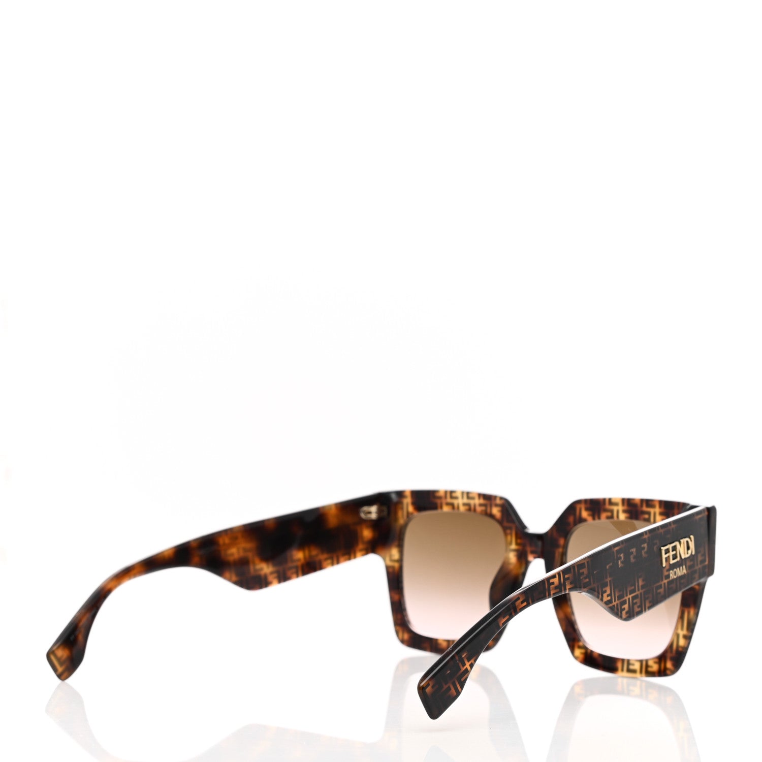 Fendi Acetate FF Sunglasses FF 0457/G/S Havana 4 of 6