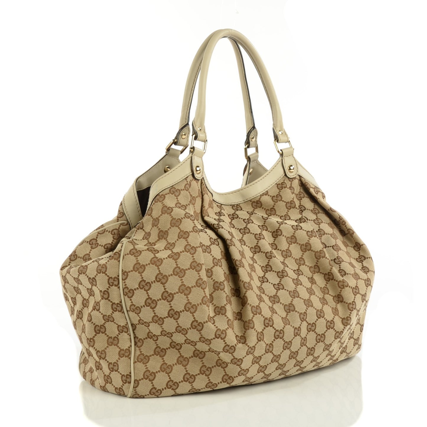 Monogram Large Sukey Tote Off White