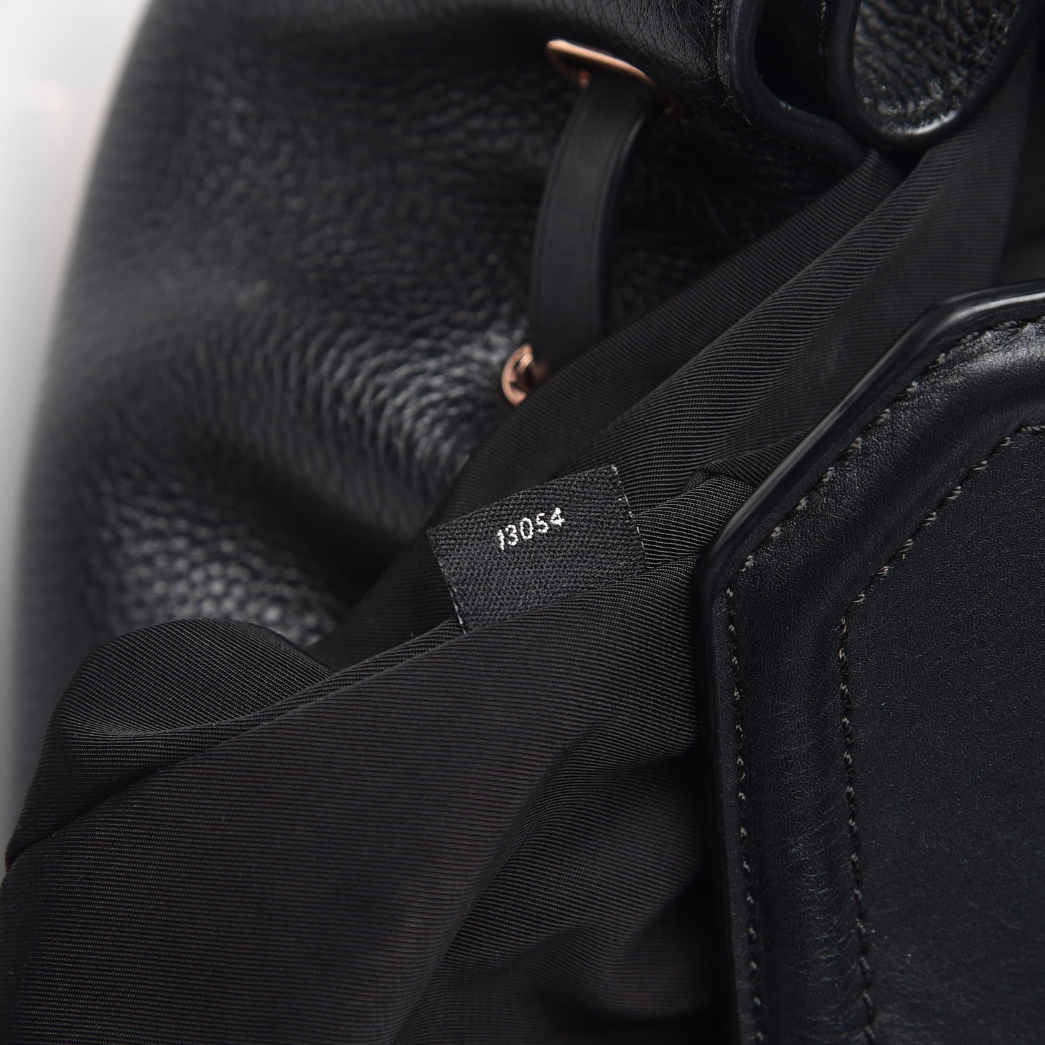 Alexander Wang Pebbled Calfskin Prisma Skeletal Backpack Black Rose Gold Hardware 11 of 14