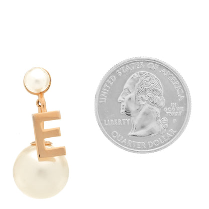 Christian Dior Pearl My ABCDior E Tribale Earring Gold 2 of 4
