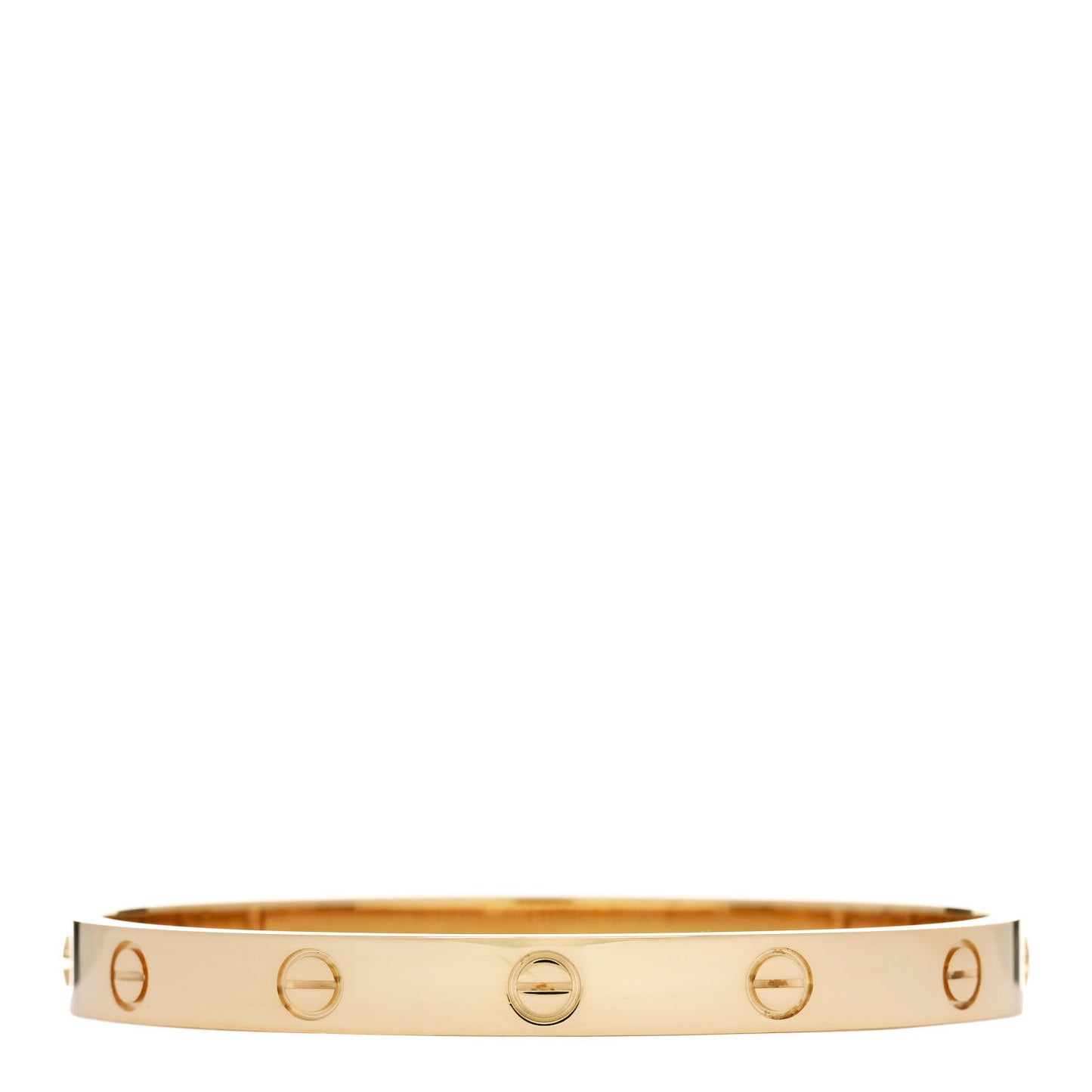 18K Yellow Gold LOVE Bracelet 17