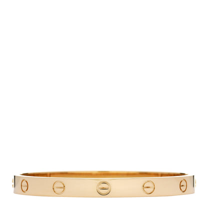 Cartier 18K Yellow Gold LOVE Bracelet 17 2 of 9