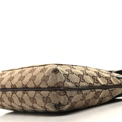 Gucci Monogram Flat Messenger Bag Dark Brown 10 of 11