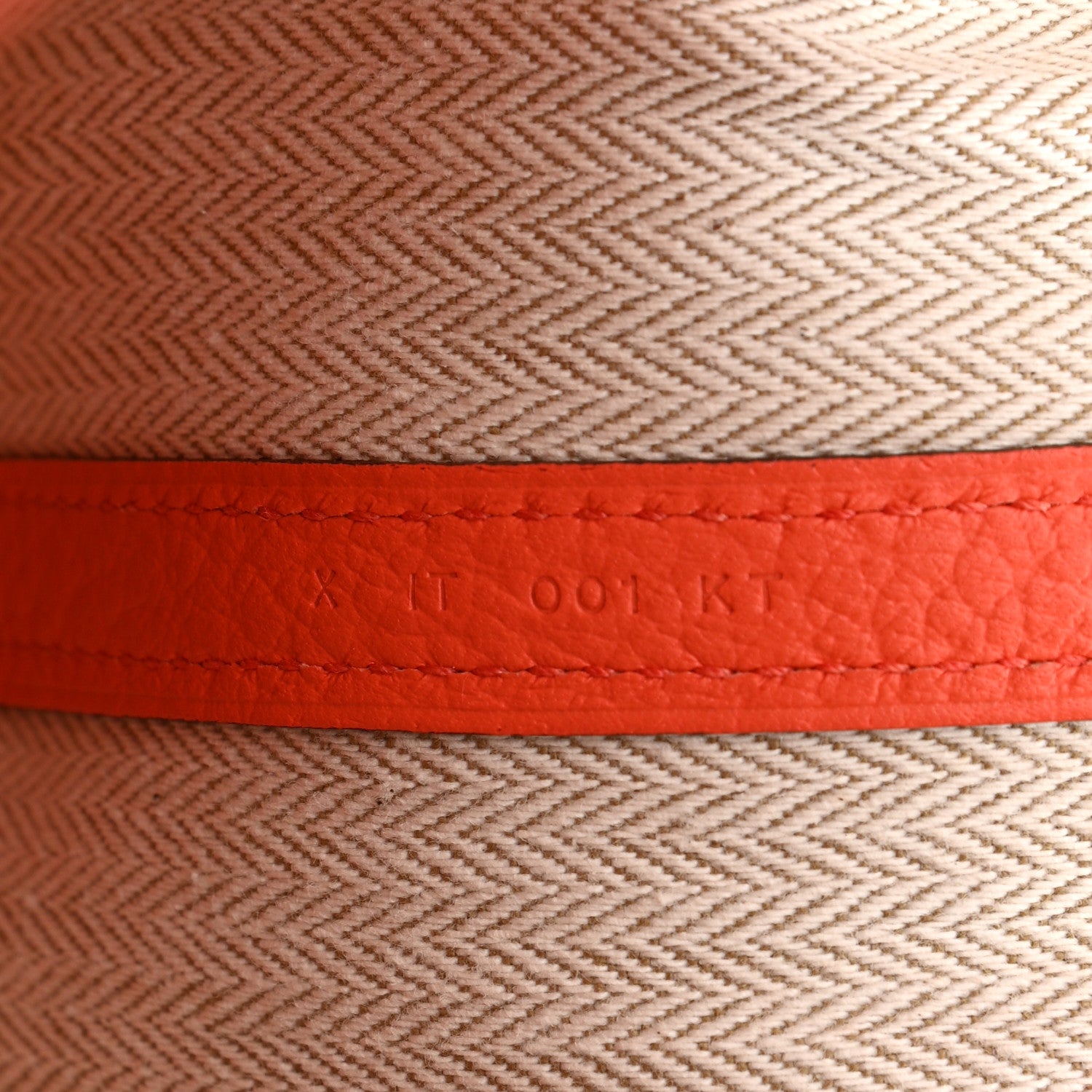 Hermes Negonda Garden Party 36 MM Orange Poppy 7 of 12