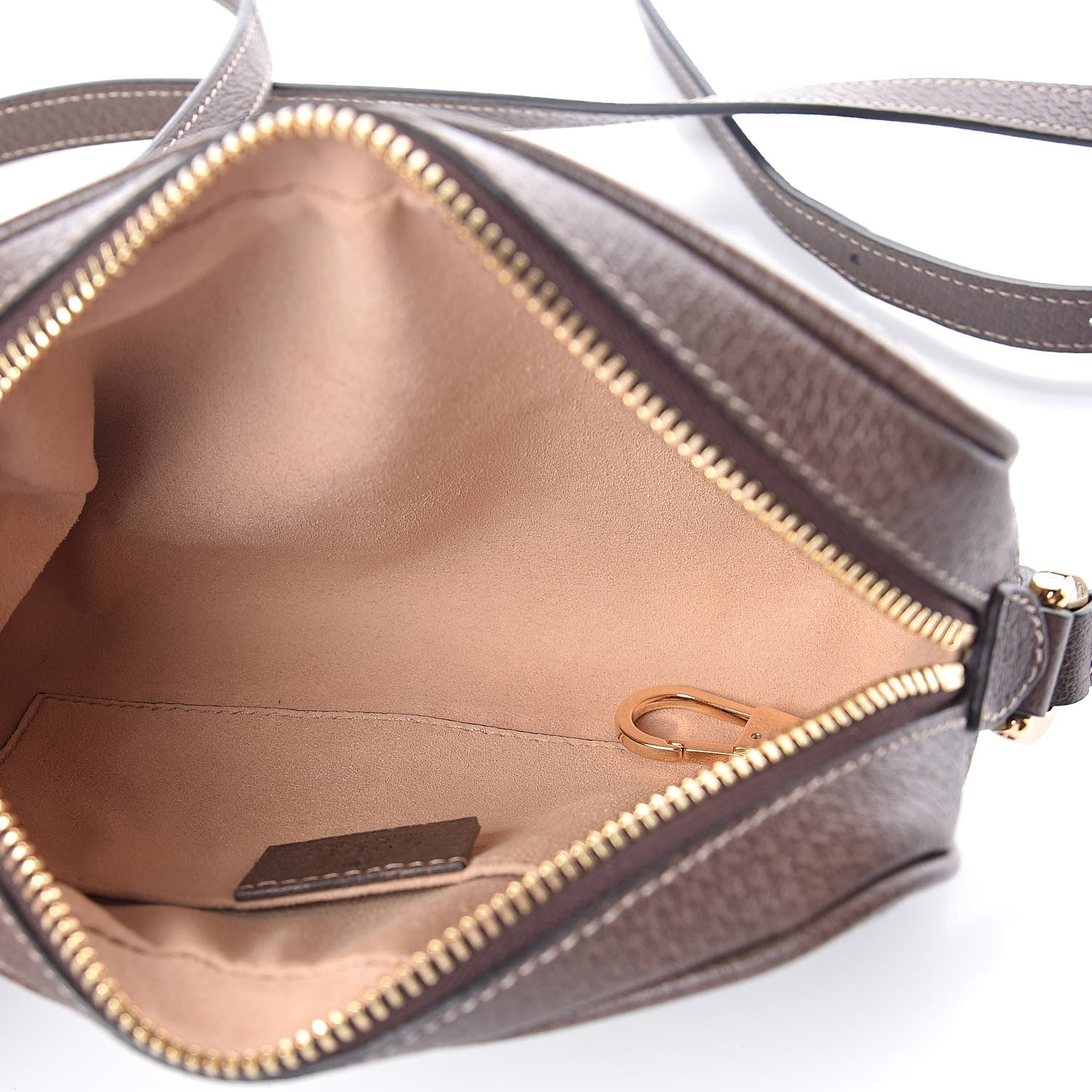 Gucci GG Supreme Monogram Web Mini Ophidia Shoulder Bag Brown 5 of 8