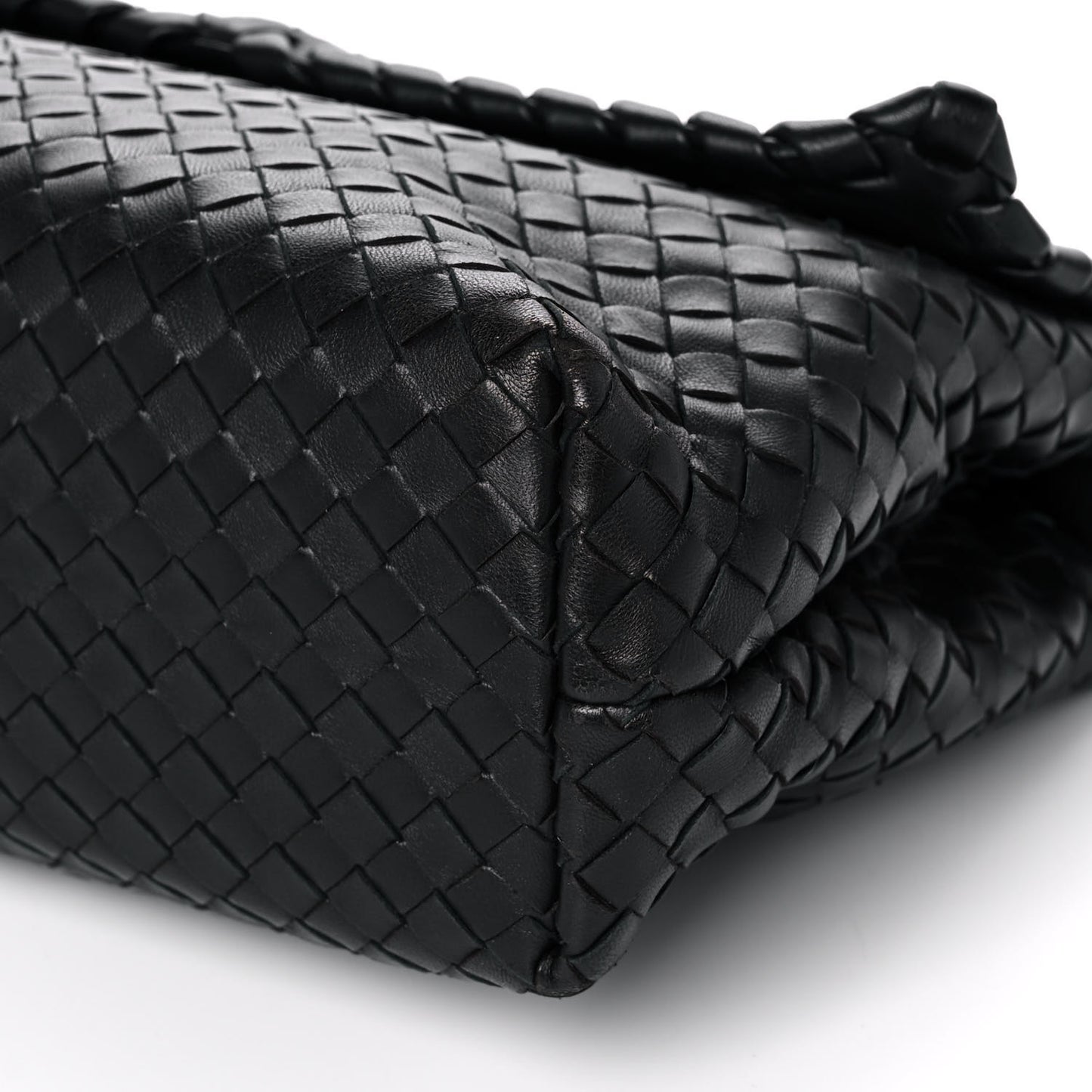 Nappa Intrecciato Small Olimpia Bag Black